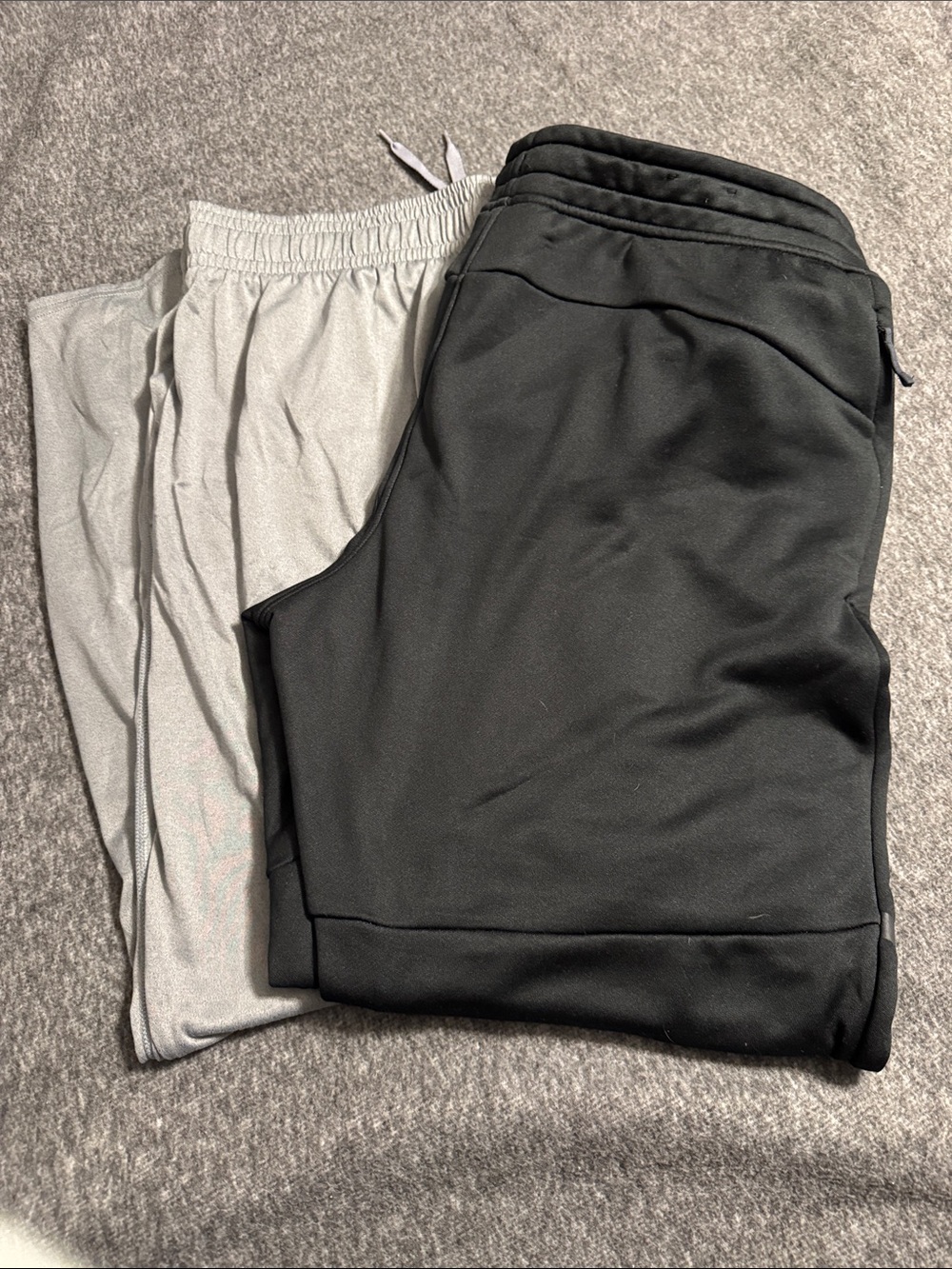 Under Armour Kids Two-Pack Joggers — Black & Light Gray